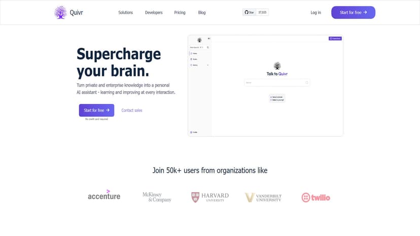 Your GenAI Second Brain - Your GenAI Second Brain是一个集成先进人工智能技术的高效生产力工具，支持与文档（PDF、CSV、数据库等）、应用程序无缝交互。借助检索增强生成功能，可以作为私有和本地替代OpenAI的GPT模型和ChatGPT，并且确保数据隐私。