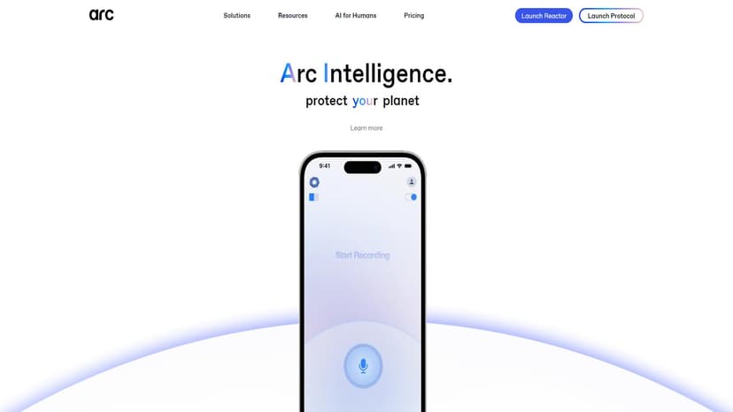 ARC - ARC致力于创建一款以人类为中心的人工智能工具，旨在通过增强和改善人类经验而非取代它们。我们的解决方案始终保持对人的关注，以确保我们的人工智能不仅高效，而且道德且与人性价值观相符。
