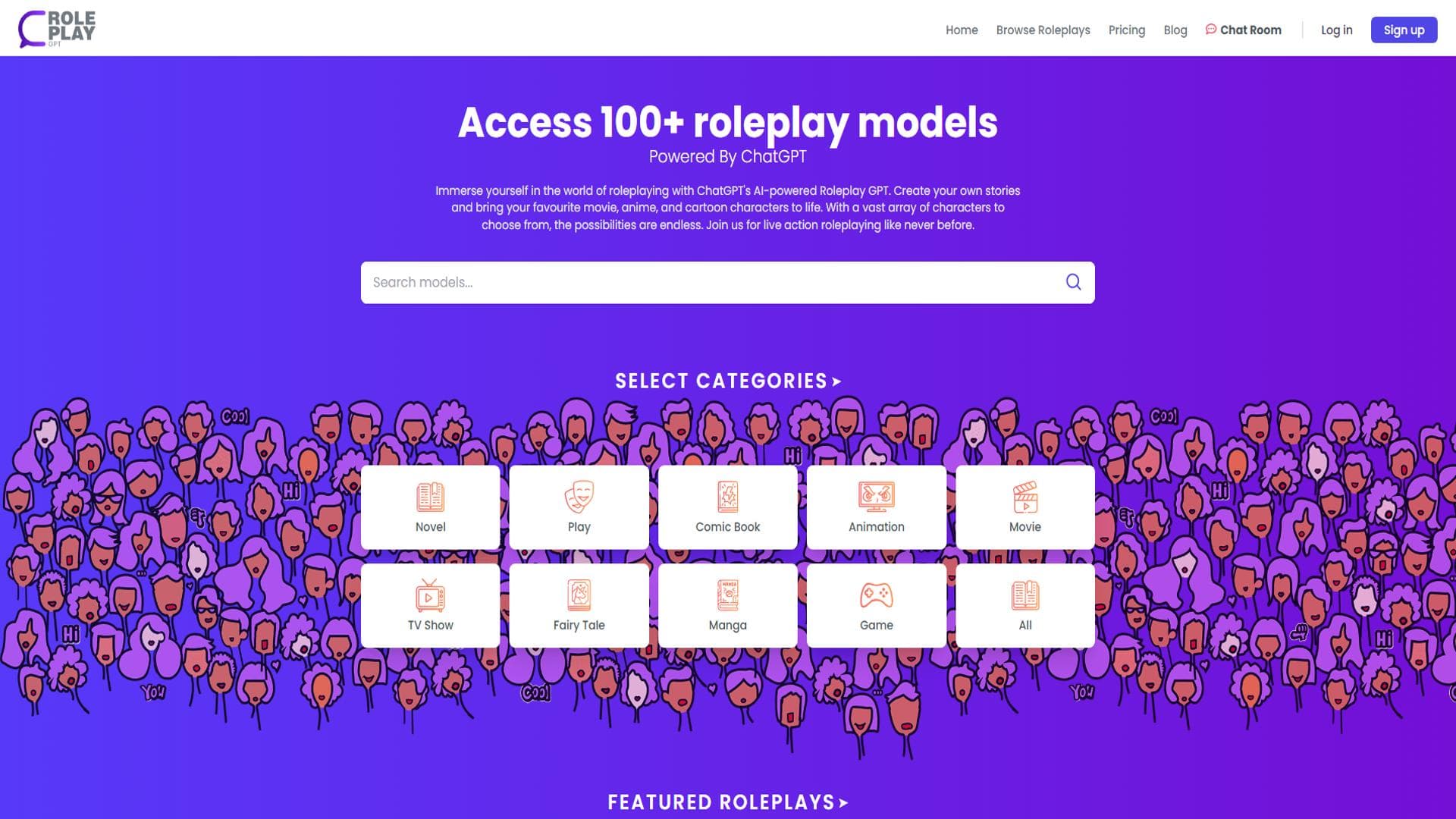 RoleplayGPT - Roleplay AI Powered by Open AI ChatGPT