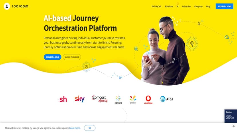 Roojoom - Roojoom利用AI引擎驱动个性化客户旅程，优化用户体验，助力业务目标实现。