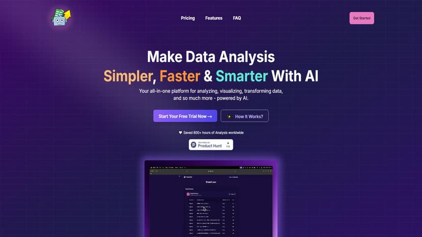 AI Data Analyst - AI数据分析工具，旨在简化数据可视化和分析任务。