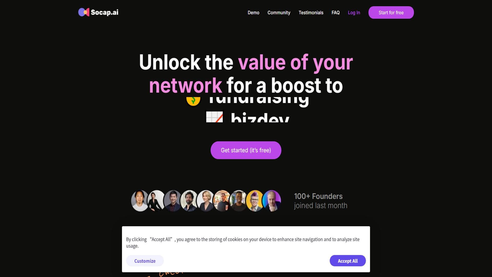 Socap.ai：基于AI的社会资本管理平台