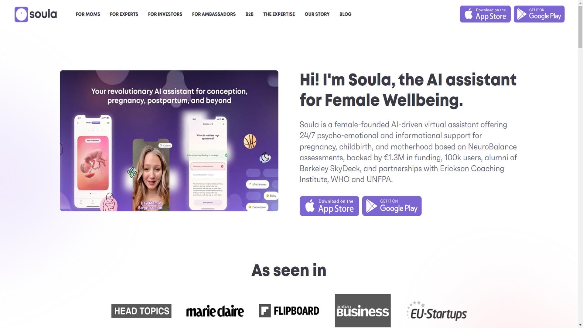 Soula — 女性健康的AI助手