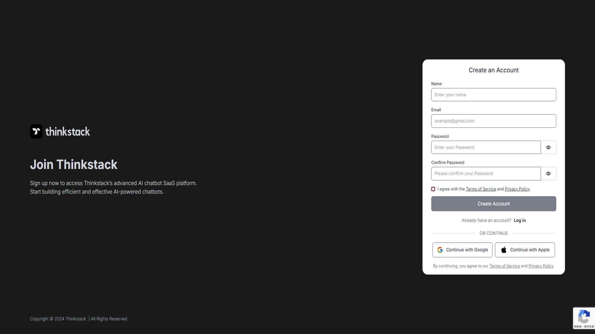Thinkstack AI Chatbot平台——构建高效的智能聊天机器人