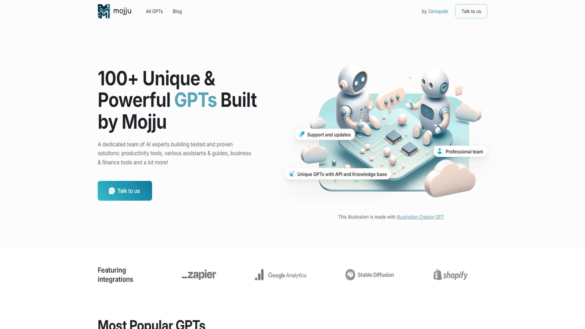AI Tools: Unique custom GPTs OpenAI â Mojju