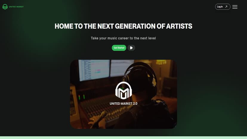 United Market - United Market 是一个音乐技术平台，帮助音乐人有效协作、成长并管理职业生涯。