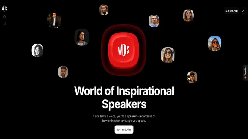 Wois: World of Inspirational Speakers - Wois给你世界级激励演讲者的独家分享。