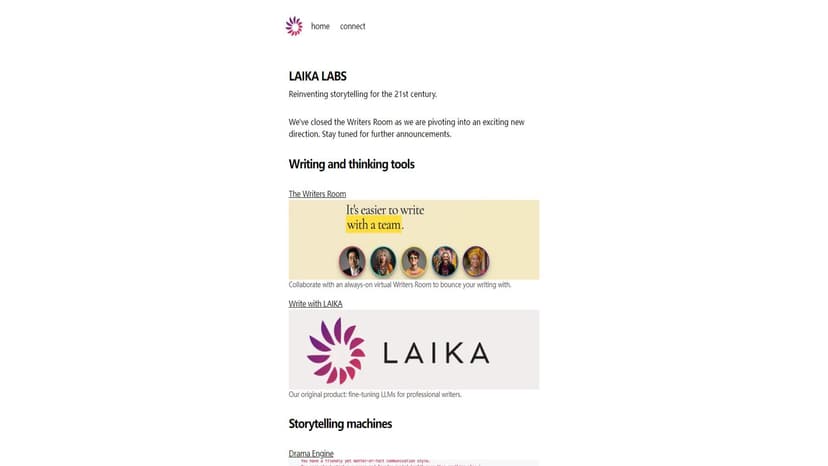 LAIKA Labs - LAIKA Labs 致力于用技术创造有趣的事物，重新定义21世纪的故事讲述方式。
